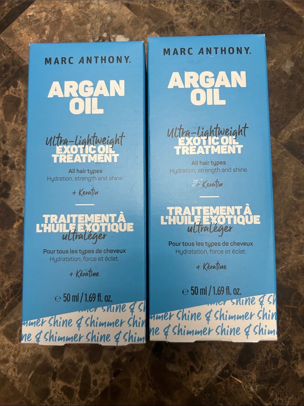 NWT 🆕 TWO Marc Anthony Argan Oil Ultra-Lightweight Exotic Oil Treatment